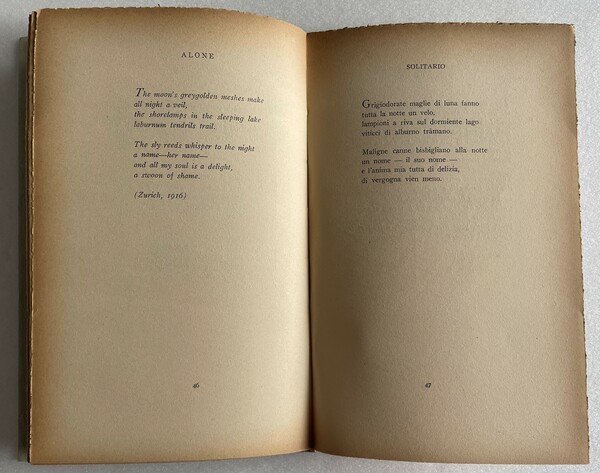 Poesie da un soldo. Dall’«Ulisse»