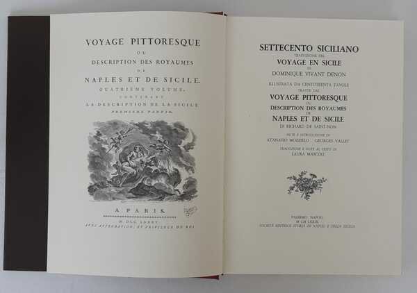 Settecento Siciliano, traduzione del Voyage en Sicile di Dominique Vivant …