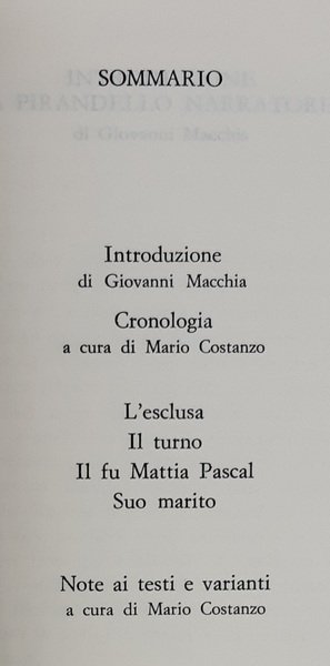 TUTTI I ROMANZI. VOLUME I VOLUME II