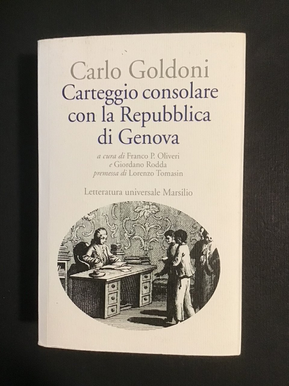 CARTEGGIO CONSOLARE CON LA REPUBBLICA DI GENOVA
