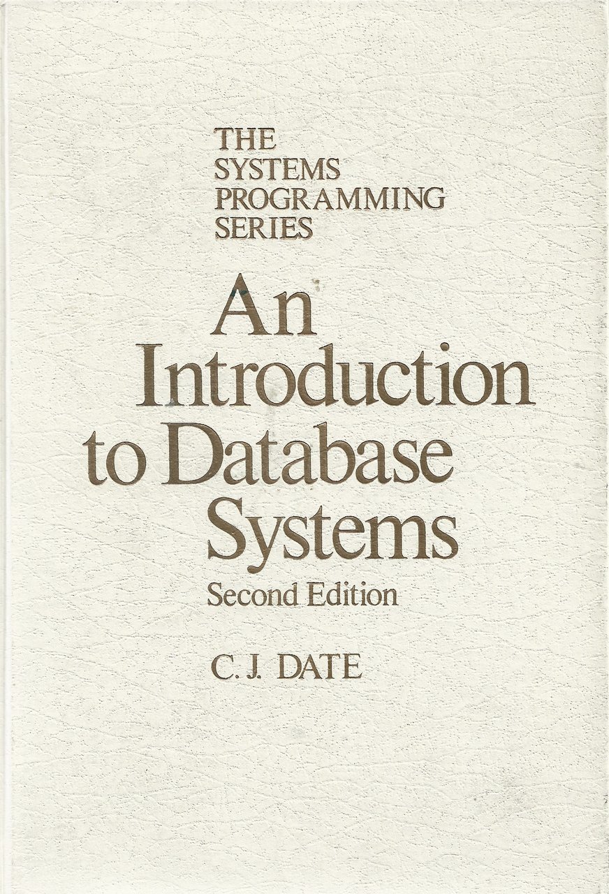 An introduction to database systems. Second edition.