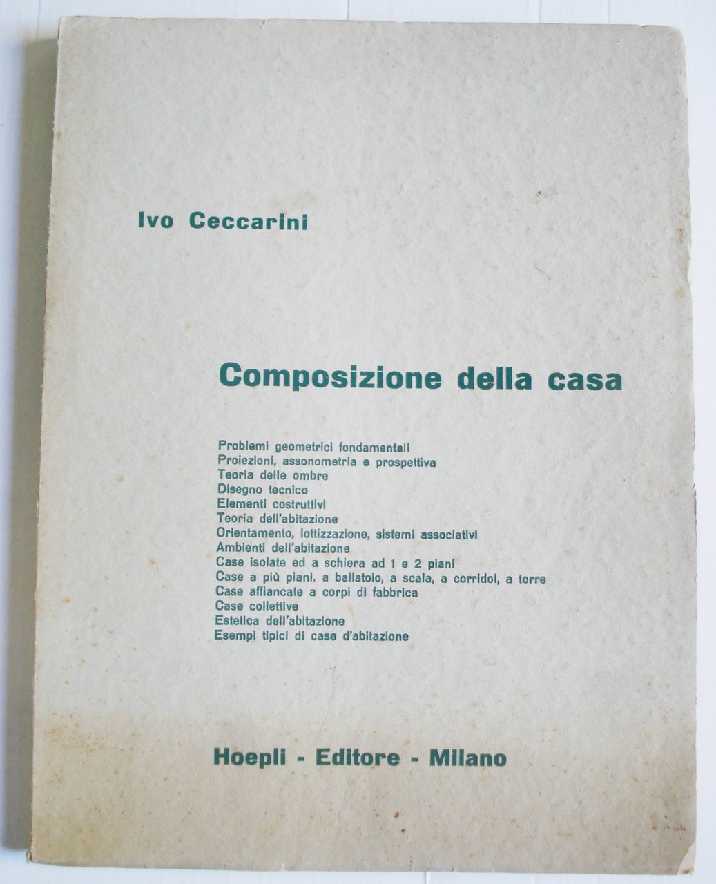 COMPOSIZIONE DELLA CASA.,