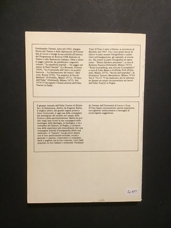 LO STRANIERO CHE DANZA