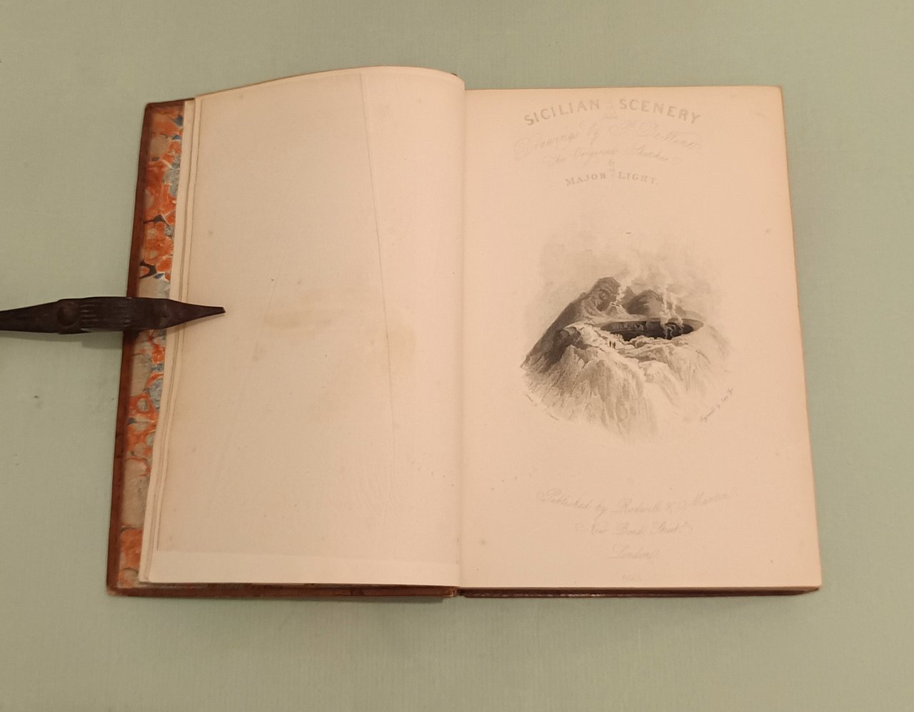 Sicilian Scenery from drawings by P. De Wint. The original … | Immagine principale