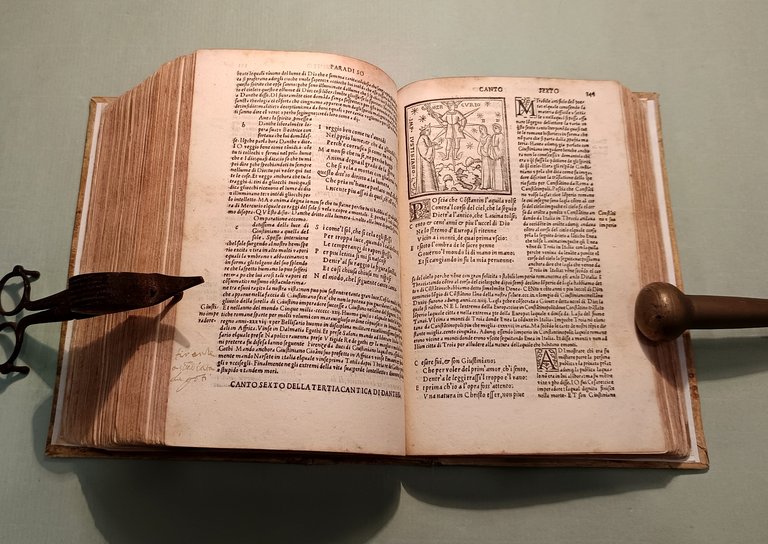 Opere del Divino Poeta Danthe con suoi comenti recorrecti et … | Immagine Gallery 10