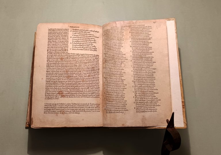 Opere del Divino Poeta Danthe con suoi comenti recorrecti et … | Immagine Gallery 13