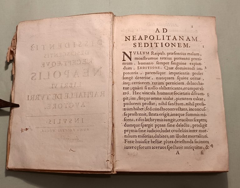 Dissidentis desciscentis receptaeque Neapolis libri VI.