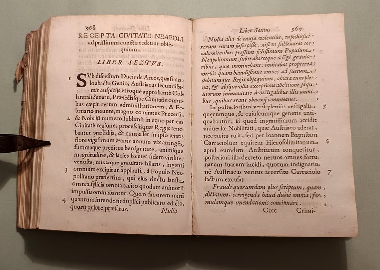 Dissidentis desciscentis receptaeque Neapolis libri VI.