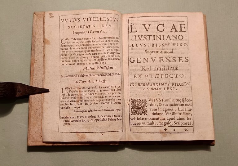 Io.Bernardini Fidati e Societate Iesu Tabula sinuum rectorum & versorum …