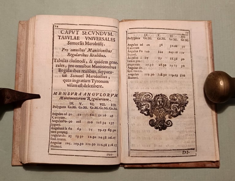 Io.Bernardini Fidati e Societate Iesu Tabula sinuum rectorum & versorum …