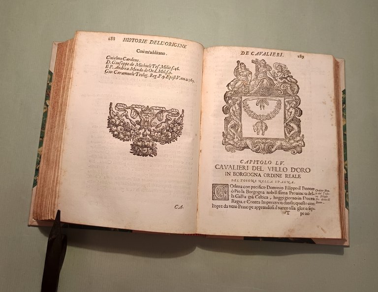 Historie cronologiche della vera origine di tutti gl’Ordini equestri, e … | Immagine Gallery 14