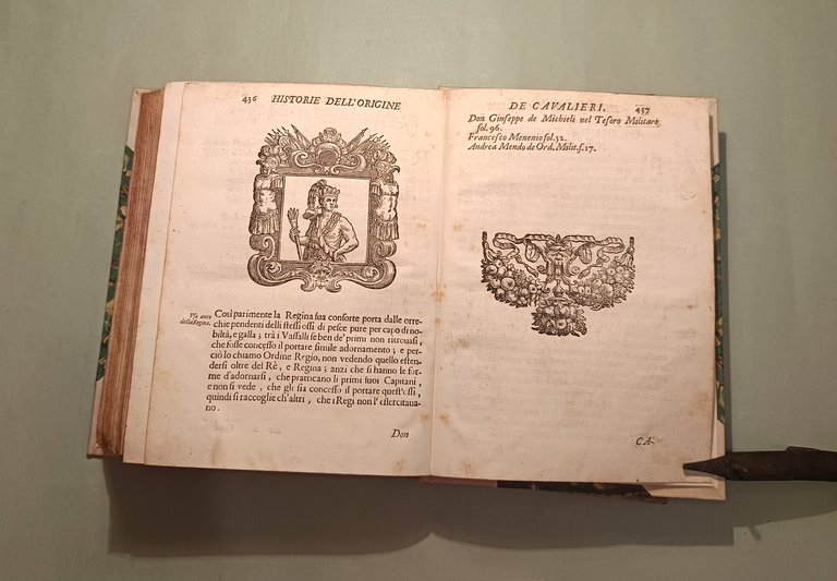 Historie cronologiche della vera origine di tutti gl’Ordini equestri, e … | Immagine Gallery 15