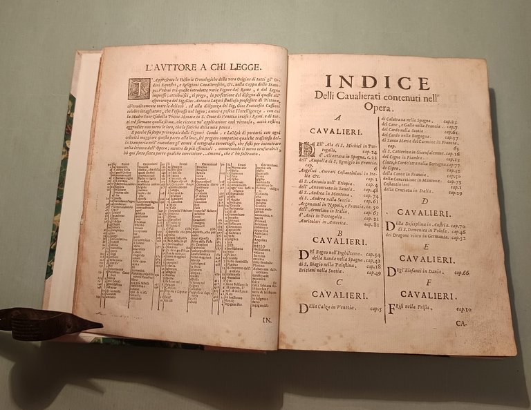 Historie cronologiche della vera origine di tutti gl’Ordini equestri, e … | Immagine Gallery 4