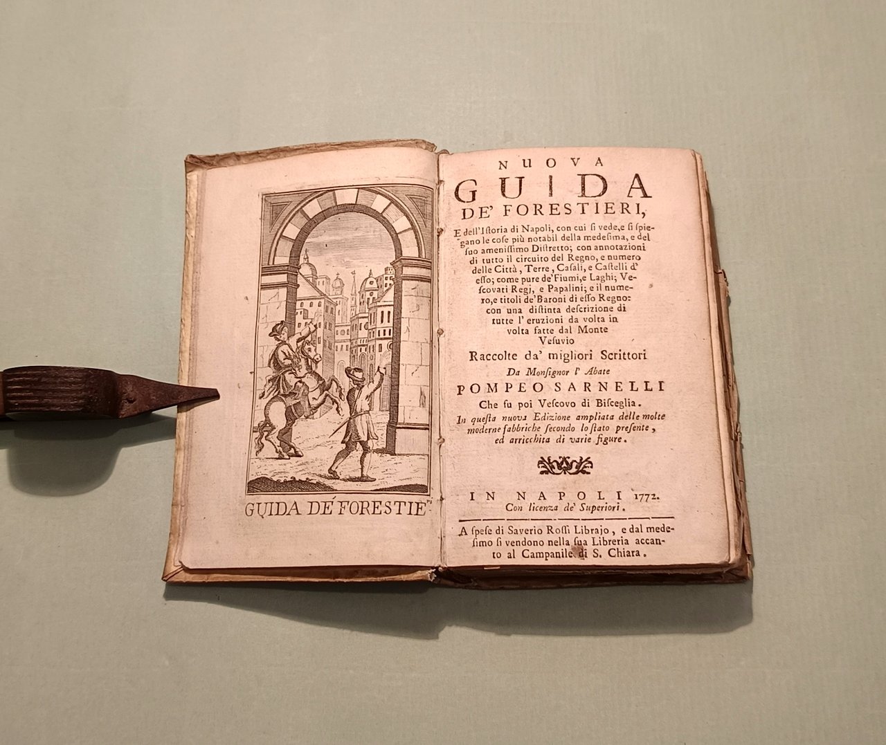 Nuova guida de’ Forestieri, e dell’Istoria di Napoli | Immagine principale