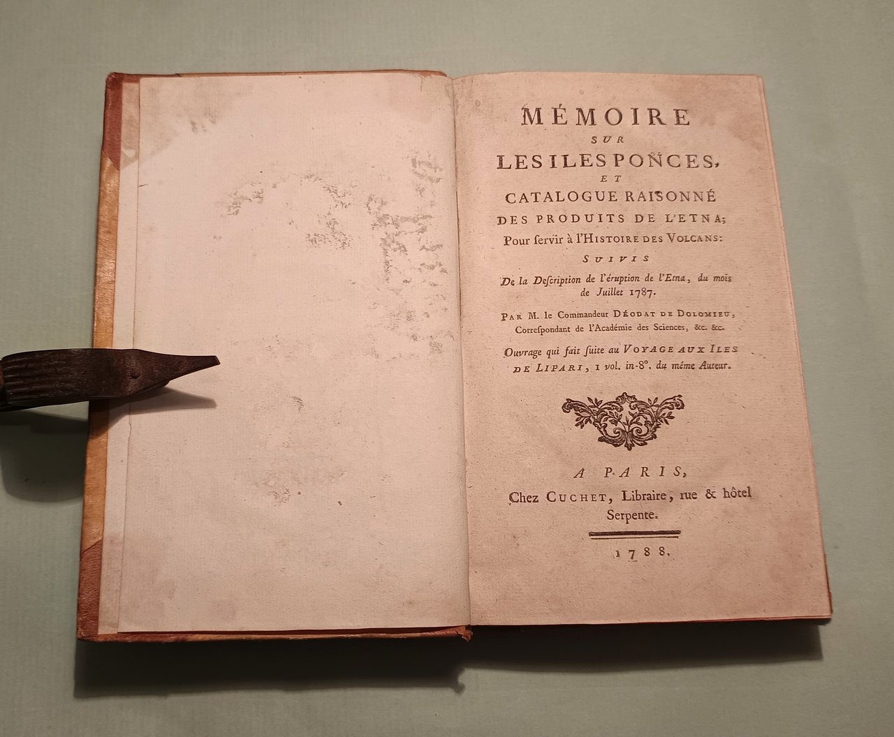 Mémoire sur les Iles Ponces et catalogue raisonné des produits … | Immagine principale