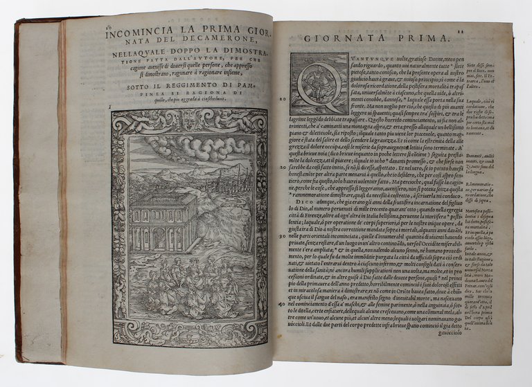 Il Decamerone. alla sua intera perfettione ridotto, et con dichiarationi …
