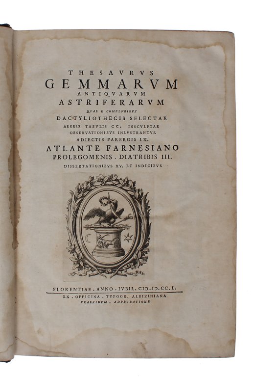Thesaurus gemmarum antiquarum astriferarum quae e compluribus dactyliothecis selestae aereis …