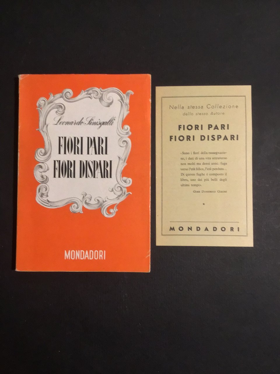 FIORI PARI FIORI DISPARI