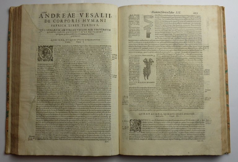 ANDREAE VESALII ANATOMIA. Addita nunc postremo etiam Antiquorum anatome.
