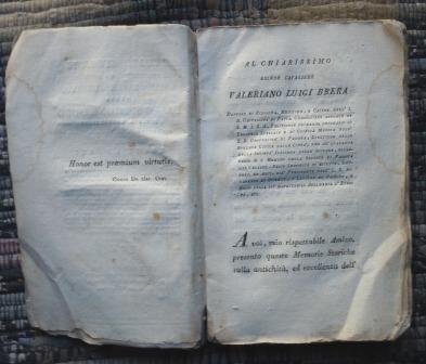 MEMORIE STORICHE SUL'ANTICHITA', ED ECCELLENZA DELL'ORDINE AUREATO OSSIA DELLO SPERONE …
