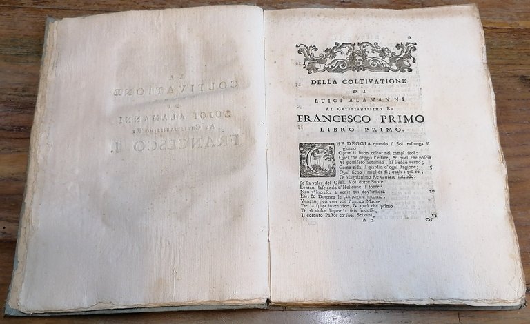 La Coltivazione di Luigi Alamanni e Le Api di Giovanni …