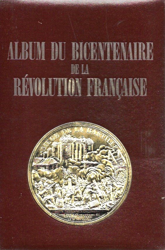 Album du bicentenaire 1789-1989 de la Révolution Française