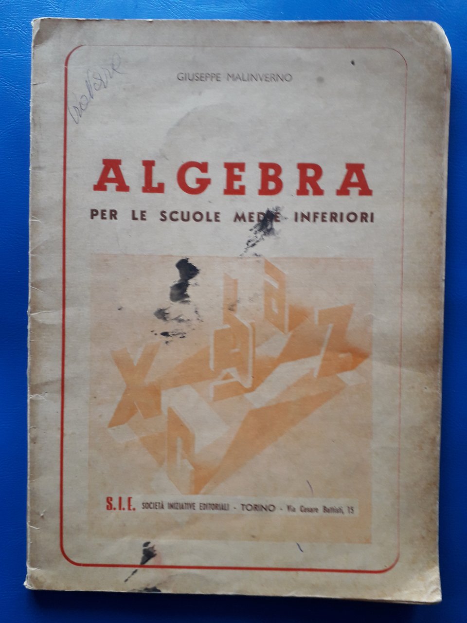 Algebra intuitiva per le scuole medie inferiori