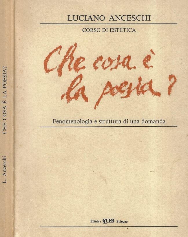 Che cosa è la poesia?