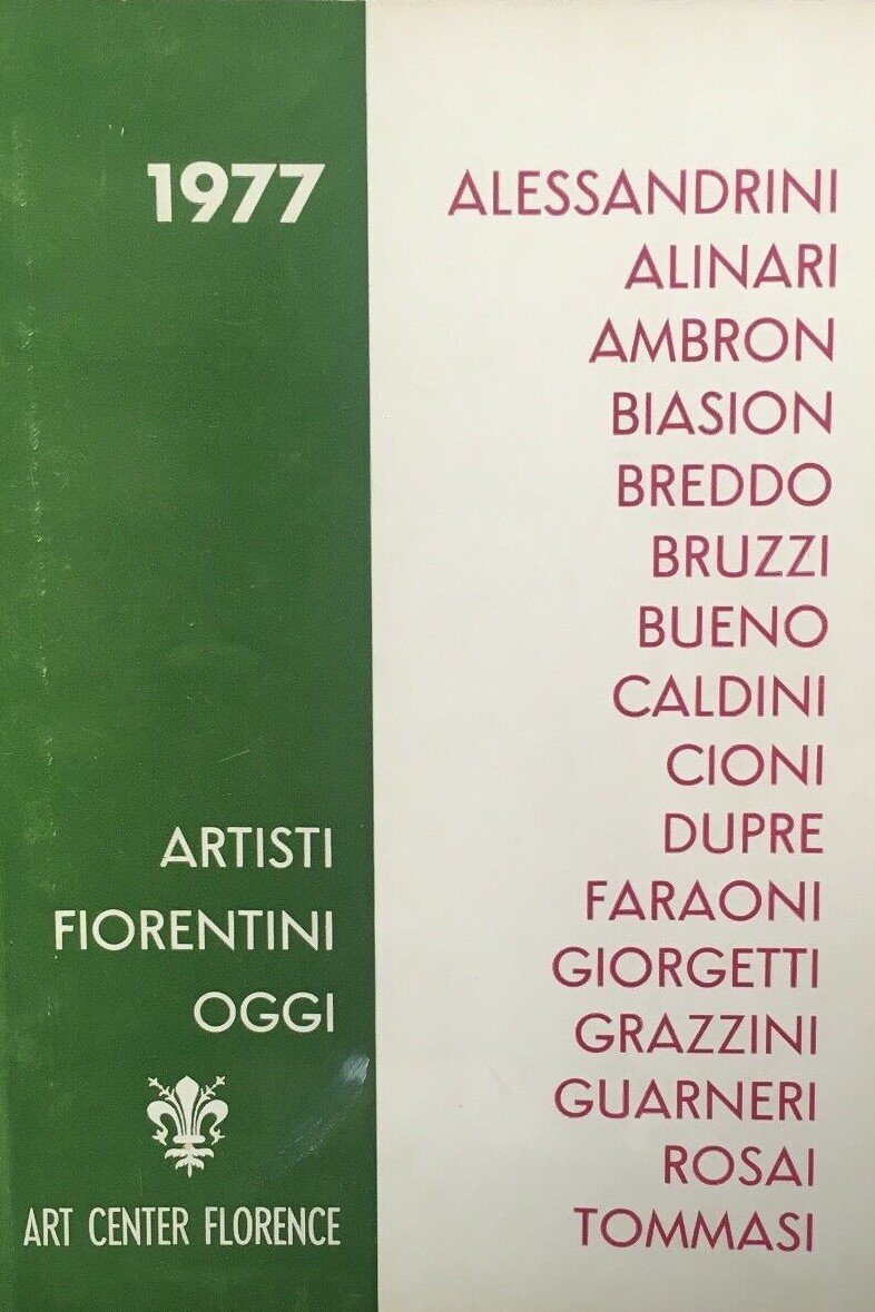 Artisti Fiorentini Oggi 1977