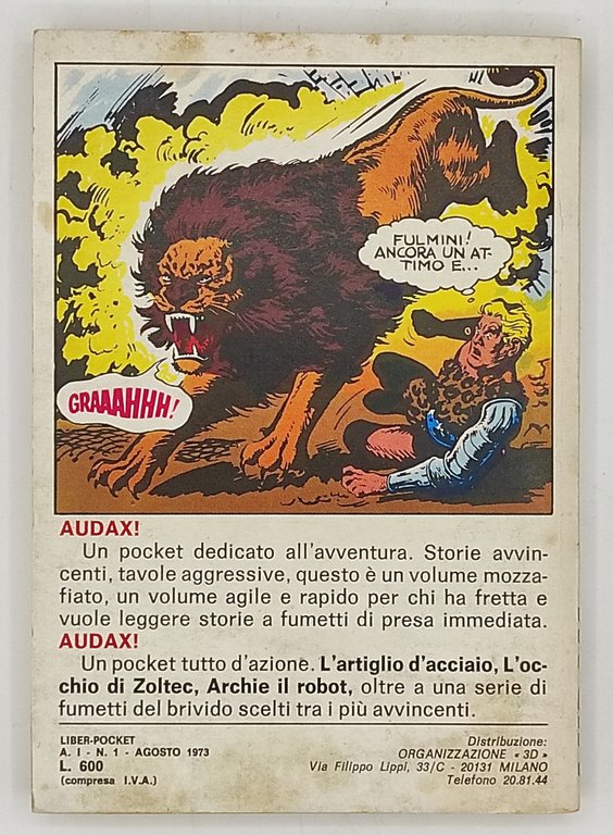 Audax Pocket - Antologia di fumetti dell'avventura (Anno 1, N. …