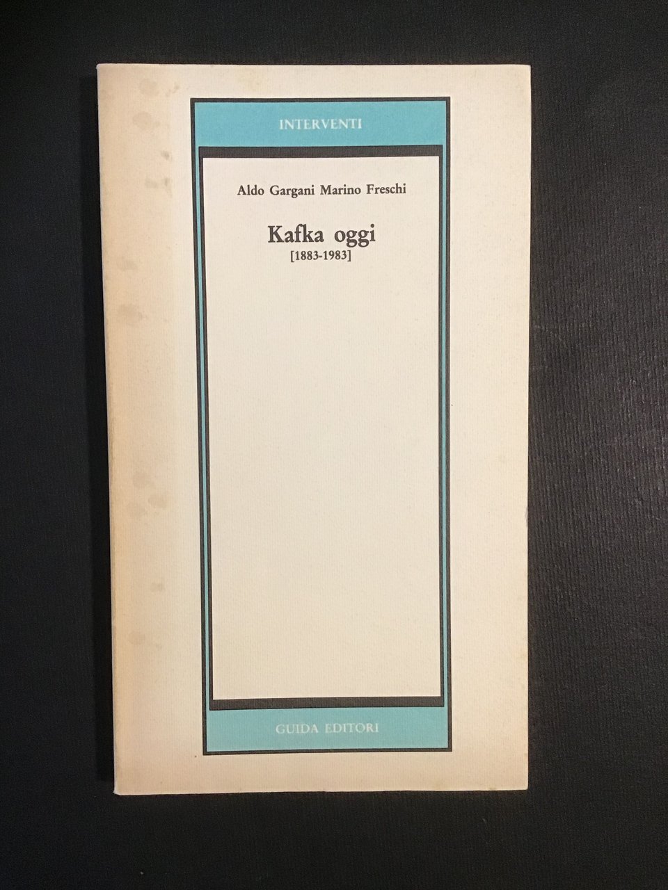 KAFKA OGGI (1883-1983)