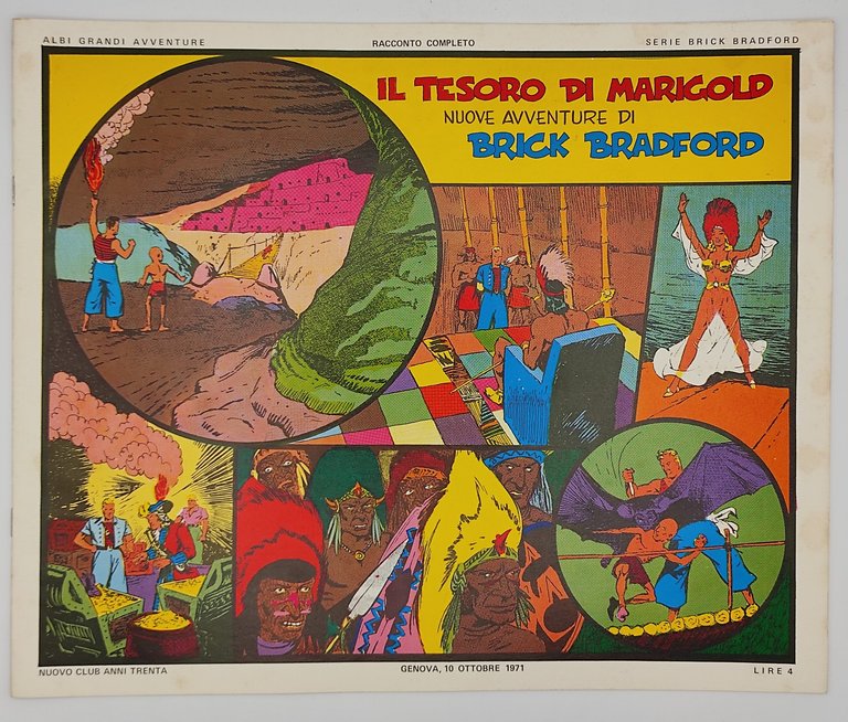 Brick Bradford (Albi Grandi Avventure - Nuovo Club Anni Trenta)