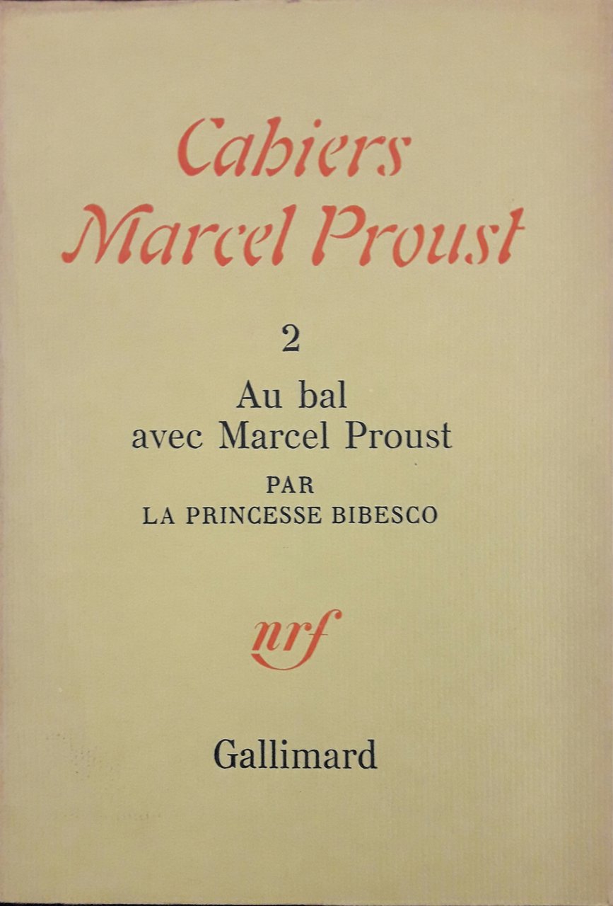 Les Cahiers n.2. Au bal avec Marcel Proust