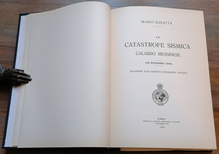 La catastrofe sismica calabro messinese (28 dicembre 1908). Relazione alla …