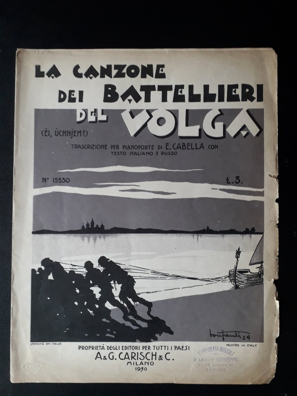 La canzone dei Battellieri del Volga (Èi, Ùchnjem!)