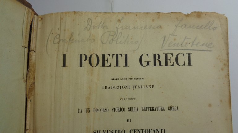 6 LIBRI CON IL TIMBRO DEL CARCERE POLITICO DI VENTOTENE …