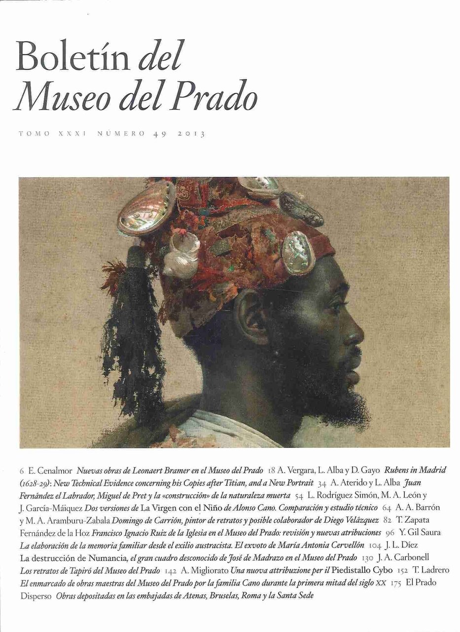 Boletín del Museo del Prado Tomo XXXI numero 49 2013