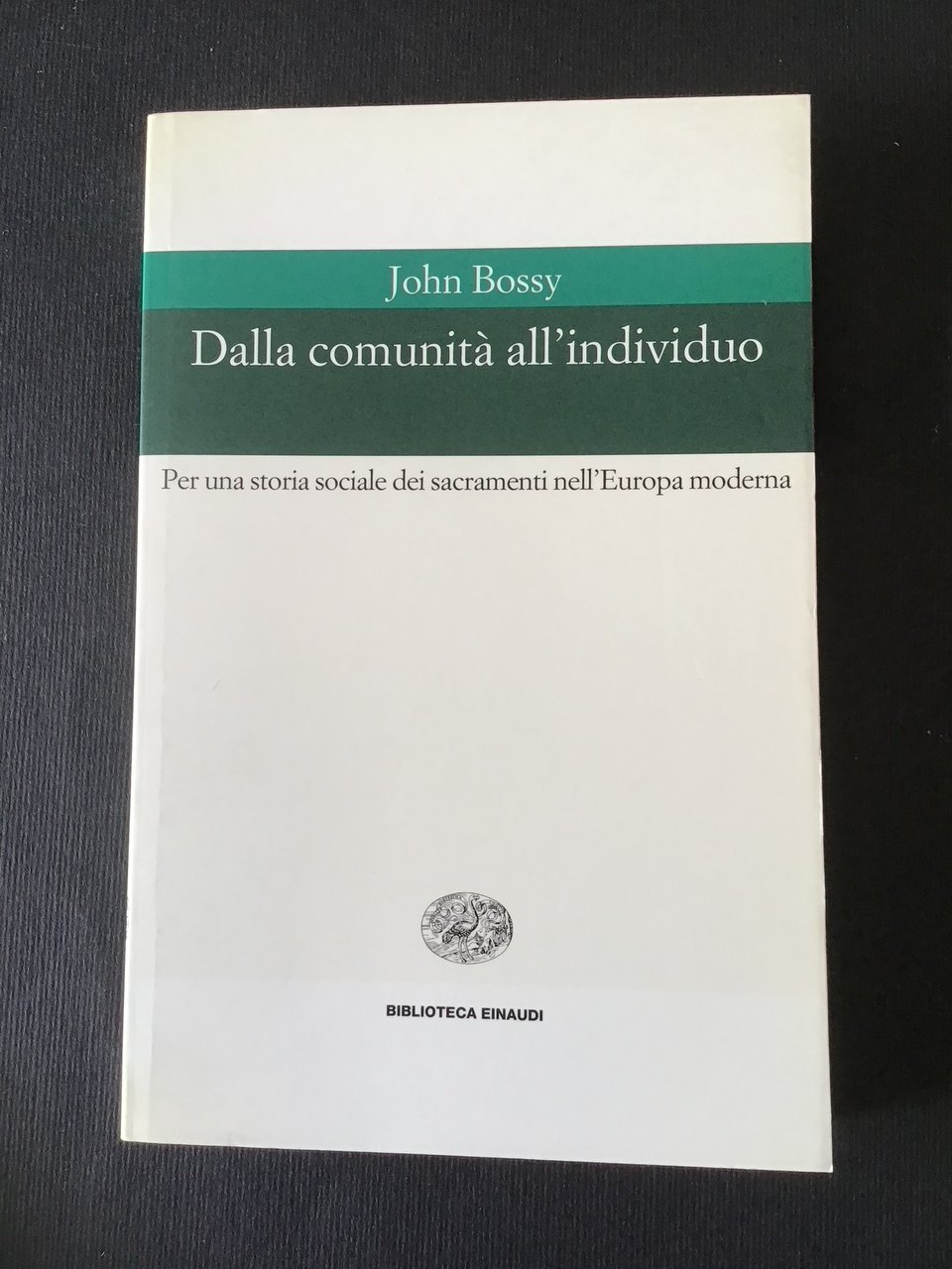DALLA COMUNITA' ALL'INDIVIDUO. PER UNA STORIA SOCIALE DEI SACRAMENTI NELL'EUROPA … | Immagine principale