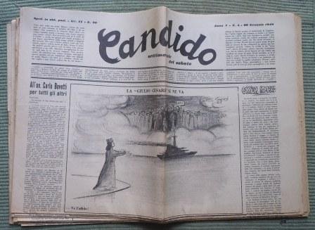 CANDIDO - SETTIMANALE DEL SABATO - ANNO V - 1949 …