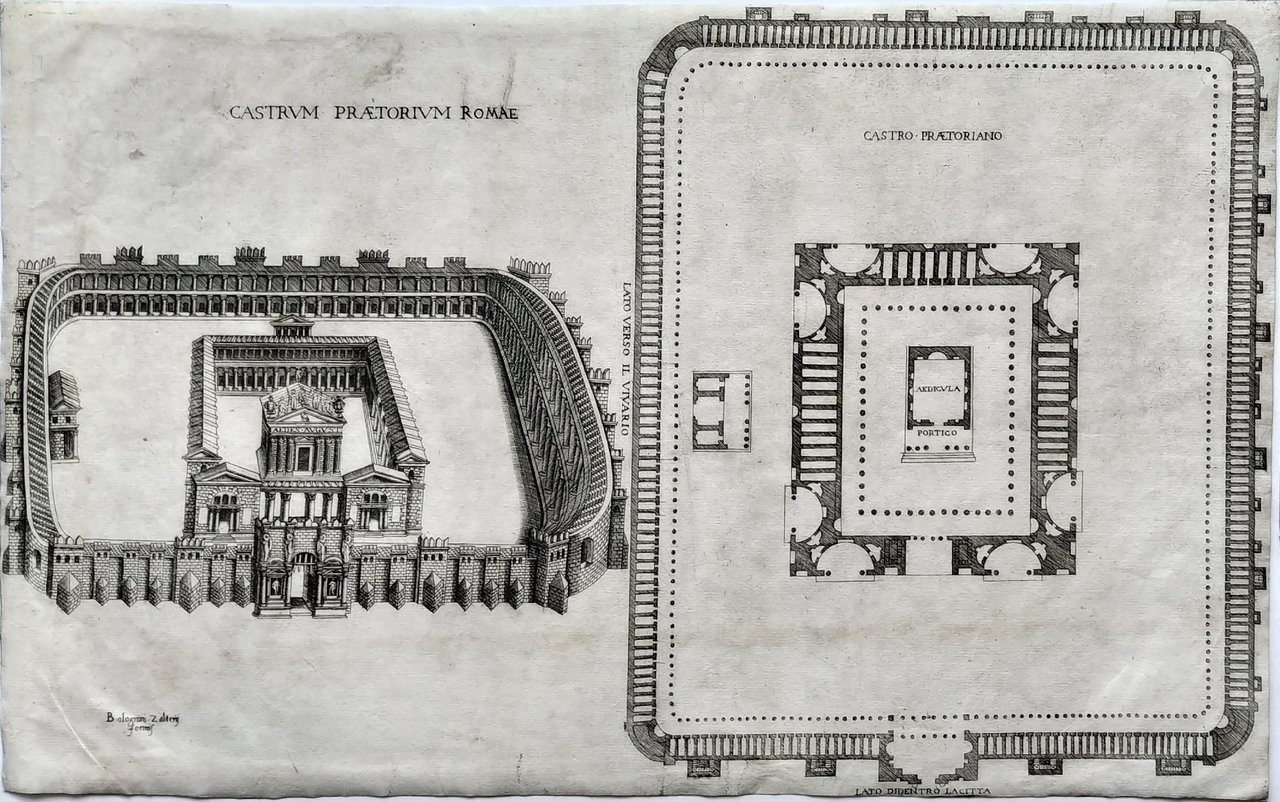 Castrum Praetorium, post 1553, ante 1576.