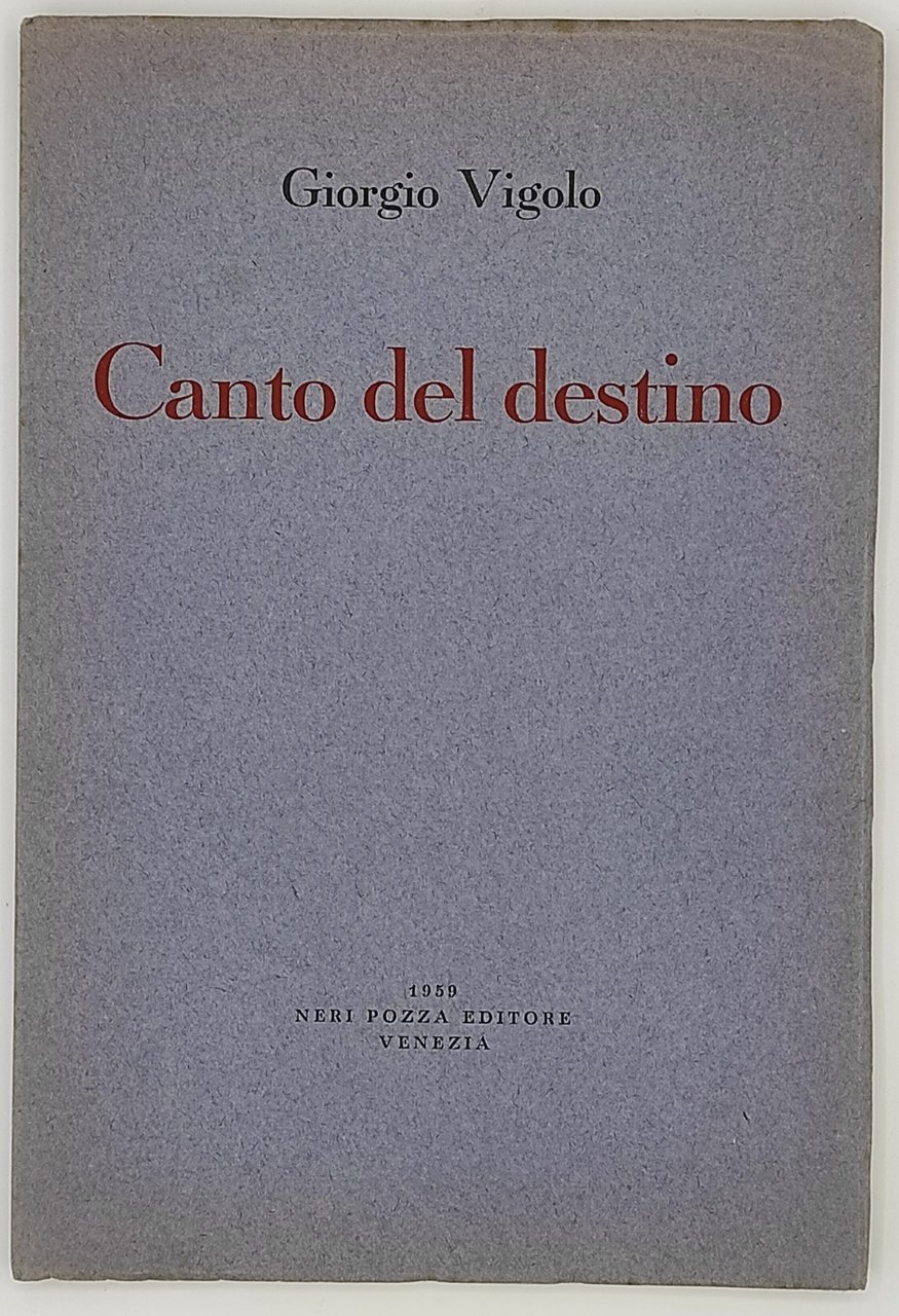 Canto del destino