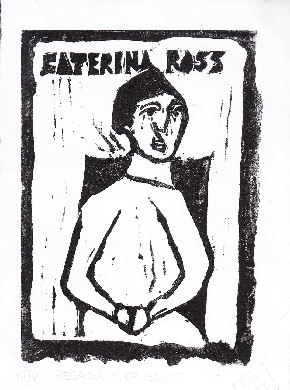 Caterina Ross. Regaida III, erubescit1