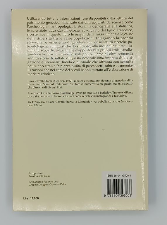 Chi siamo. La storia delle diversità umana