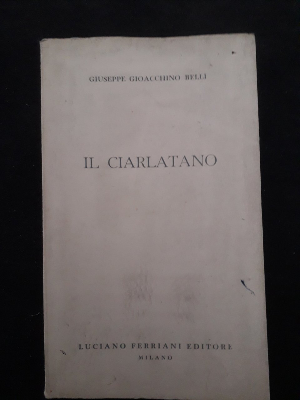 Il ciarlatano