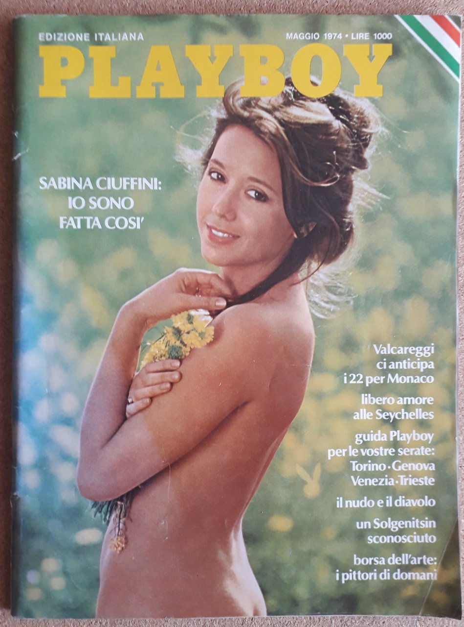 Playboy Edizione italiana Anno III - numero 5 - Maggio …