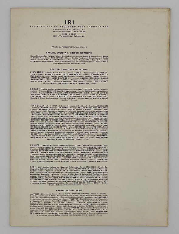 Civiltà della macchine (Annata completa 1973, Anno XXI)