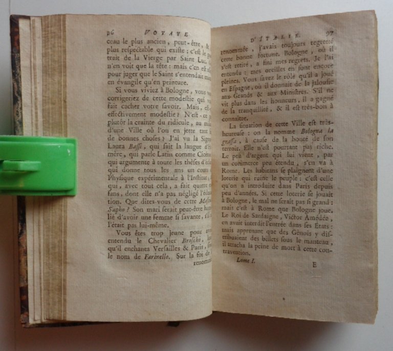 VOYAGES D'ITALIE ET DE HOLLANDE.