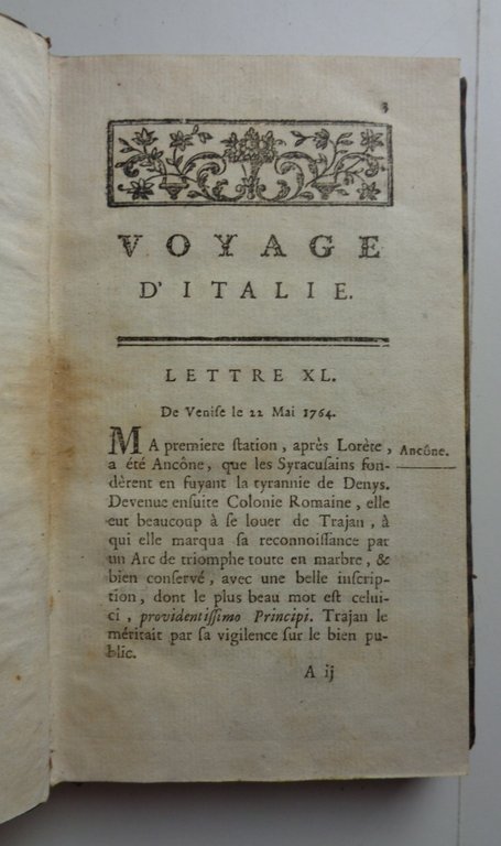 VOYAGES D'ITALIE ET DE HOLLANDE.