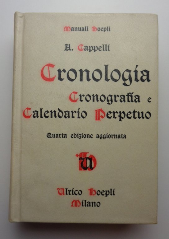 CRONOLOGIA, CRONOGRAFIA E CALENDARIO PERPETUO.