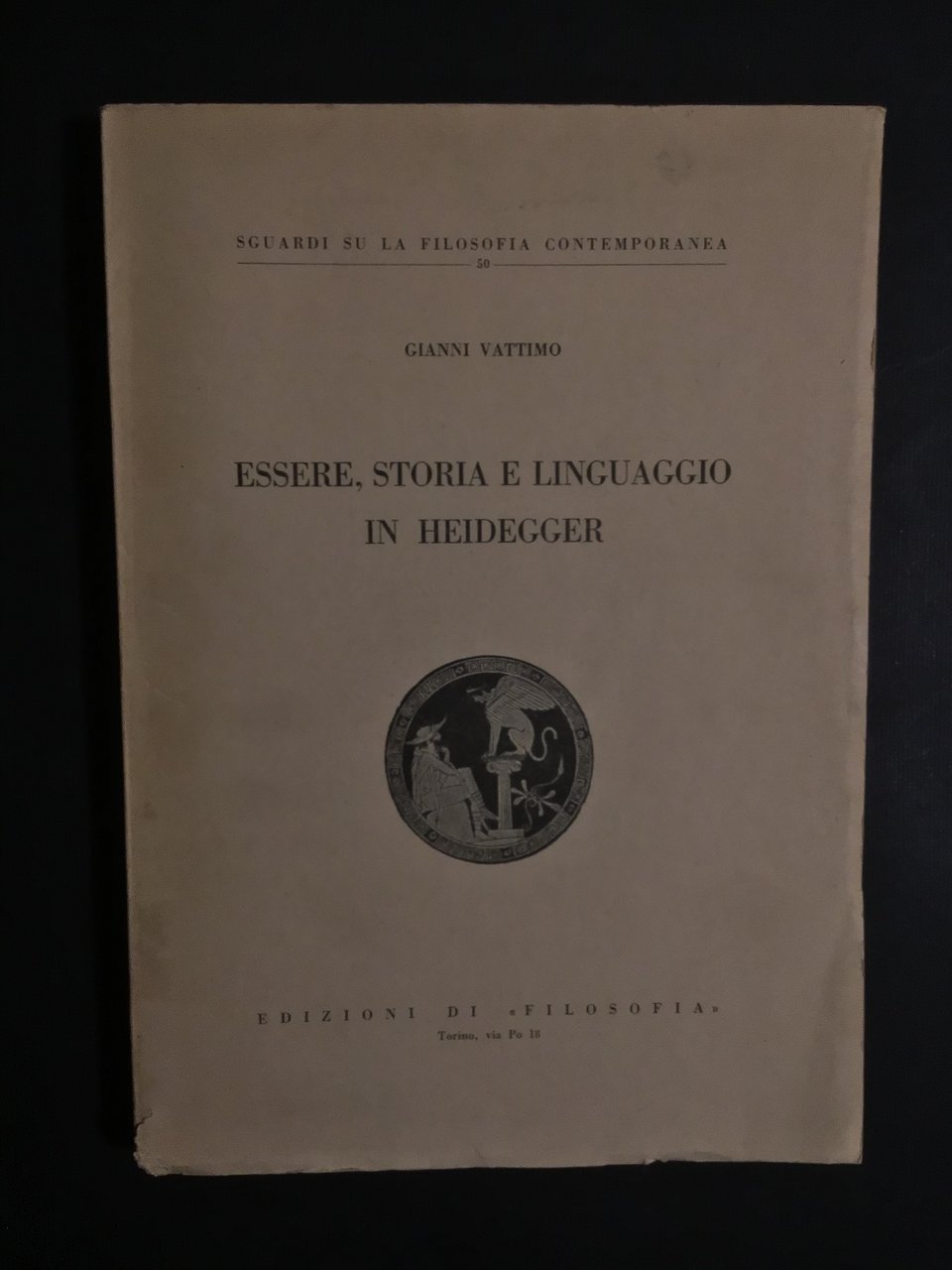 ESSERE, STORIA E LINGUAGGIO IN HEIDEGGER